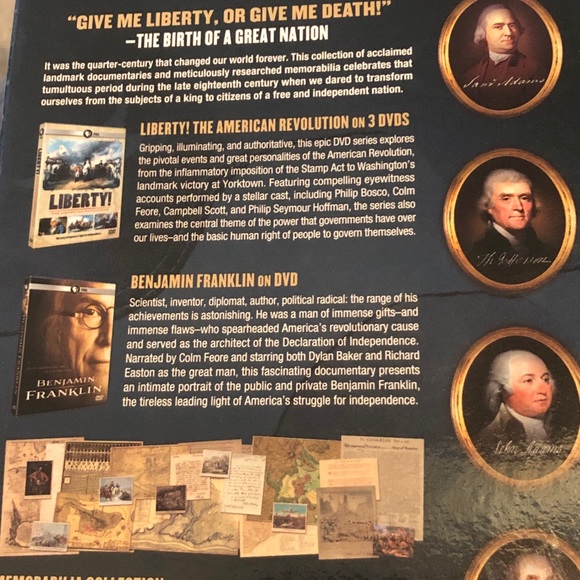 PBS American Revolution 250th Anniv.Ed dvd set - Picture 4 of 12